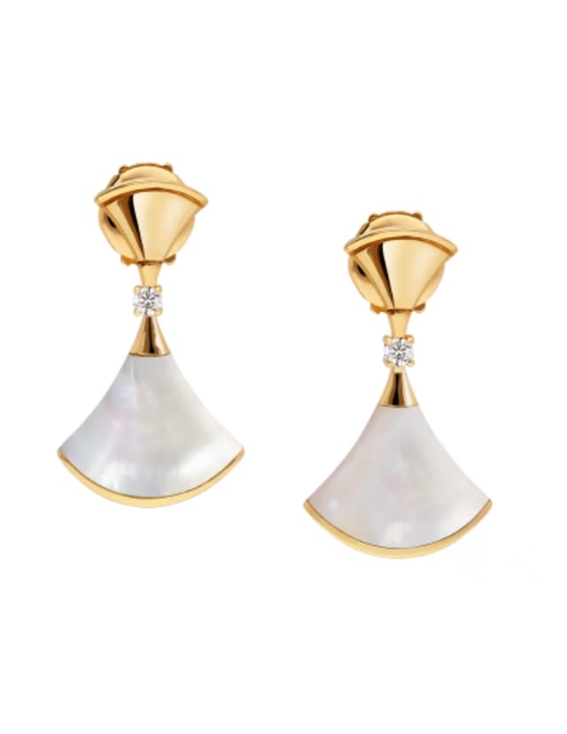 Divas' Dream Earrings in 18 kt yellow gold, €3600 (approximately P239,961.60), BULGARI, bulgari.com